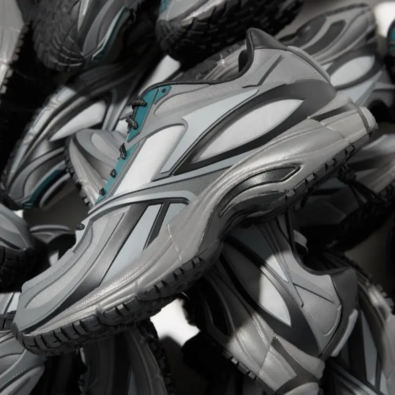 Giày Reebok Premier Road x Randomevent ‘Black Gray Green’ GX9194 - Ảnh 4