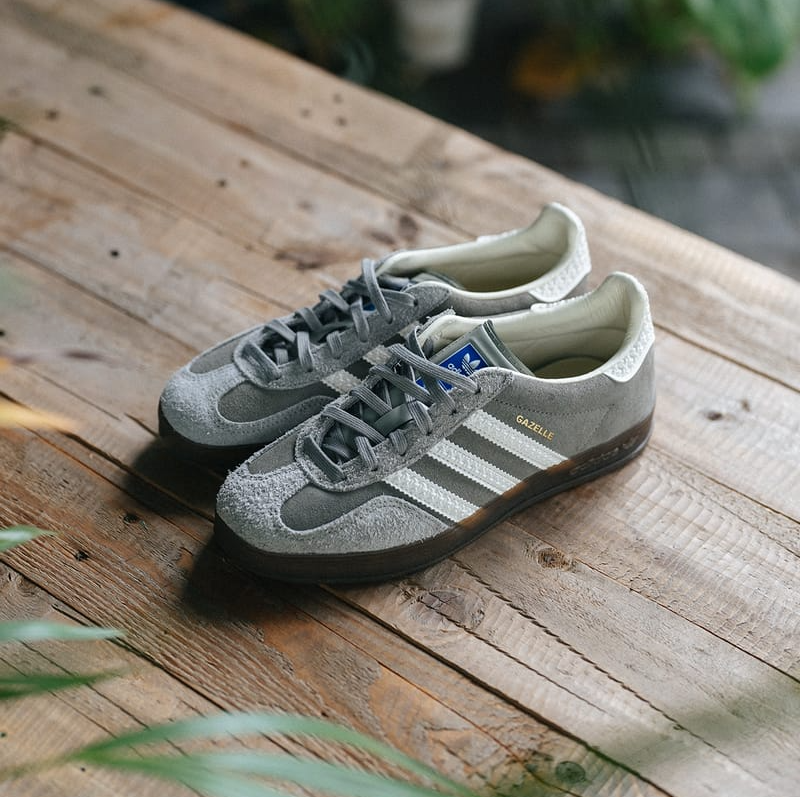 Giày Adidas Gazelle Indoor ‘Grey Wolf’ IF1807 - Ảnh 5