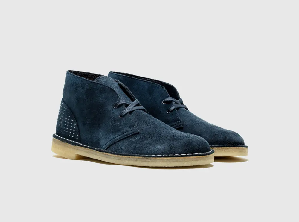 Alternative view of Giày Clarks Originals Desert Boot 'Navy Sashiko' 26169154
