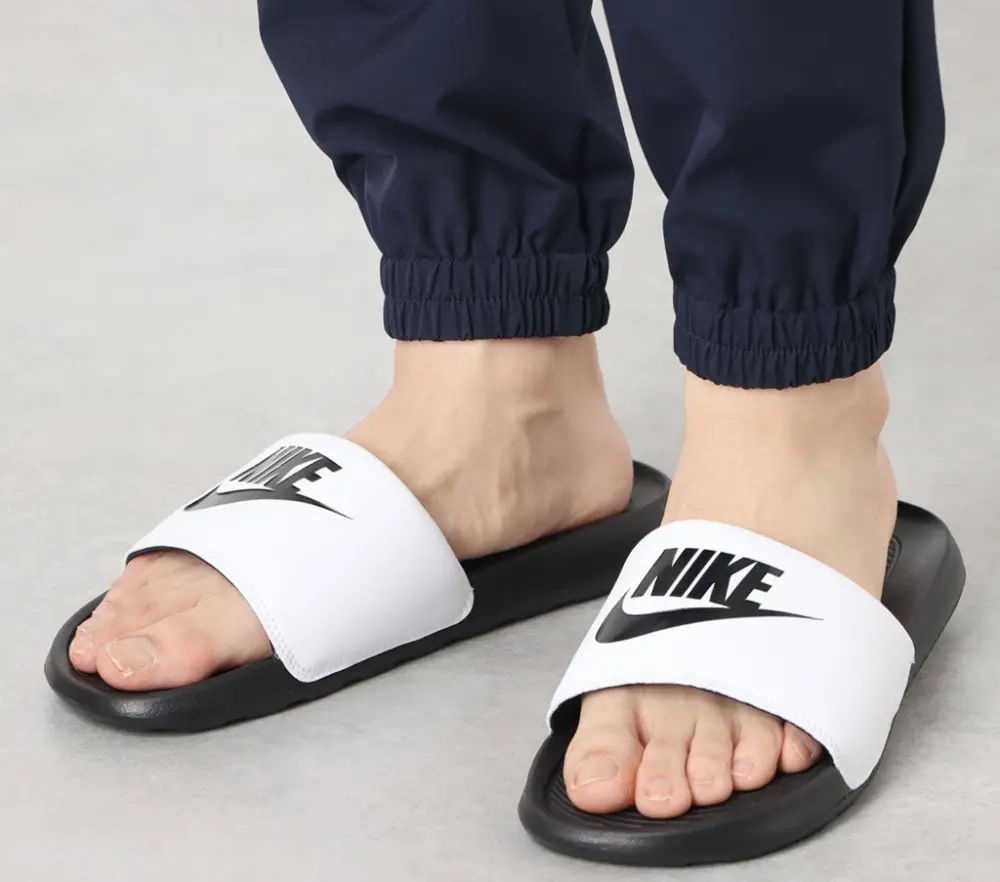 Dép Nike Victori One Slide ‘Black White’ CN9675-005 - Ảnh 4