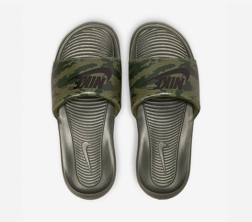 Dép Nike Victori One Slide Print ‘Khaki’ CN9678-200 - Ảnh 2
