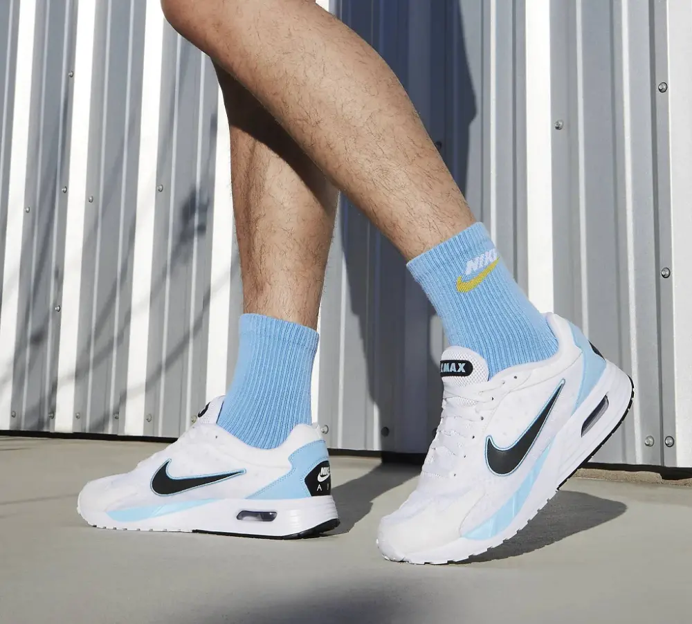 Alternative view of Giày Nike Air Max Solo 'White Aquarius Blue' DX3666-103