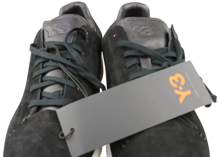Giày Adidas Y-3 Yohji Court ‘Core Black’ F99791 - Ảnh 4