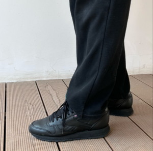 Alternative view of Giày Reebok Classic Leather Vintage ‘Black’ GY9878