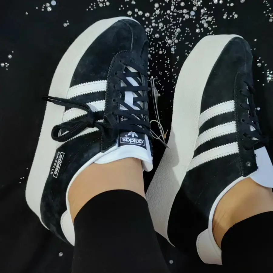 Alternative view of Giày Adidas Gazelle Up ‘Black’ IH1290