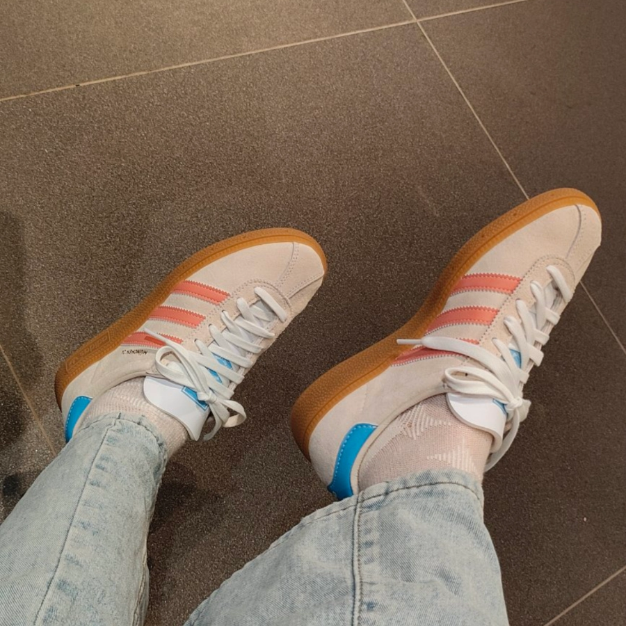 Giày Adidas Munchen 24 ‘White Clay Blue Burst’ IG6282 - Ảnh 3