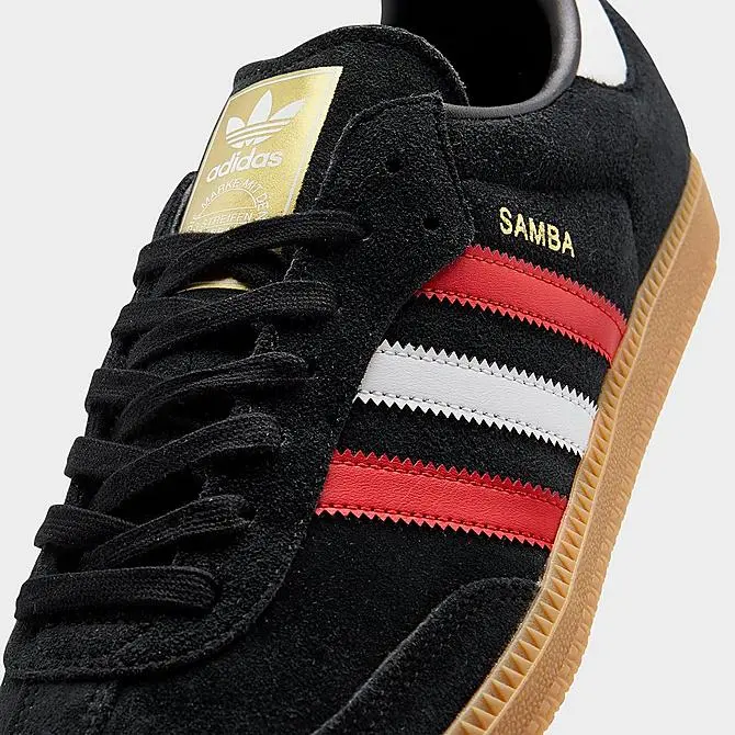Giày Adidas Samba OG ‘Black White Scarlet’ IG1824 - Ảnh 3