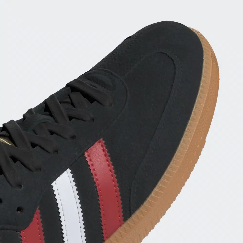 Giày Adidas Samba OG ‘Black White Scarlet’ IG1824 - Ảnh 5