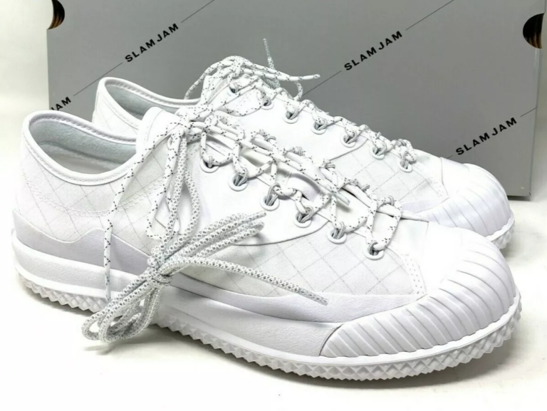 Giày Converse Bosey MC Low x Slam Jam ‘Triple White’ 171224C - Ảnh 6