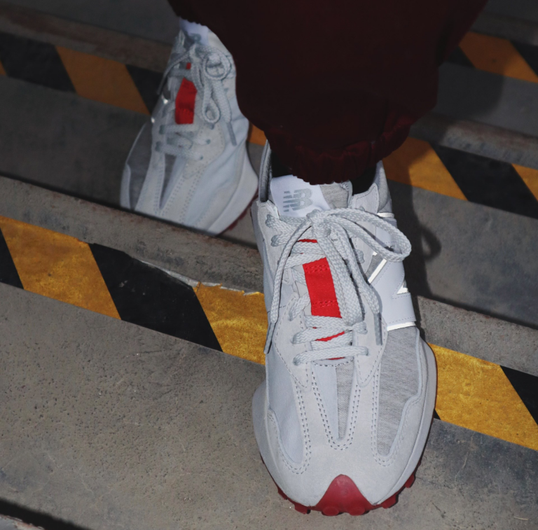 Giày New Balance 327 x Levi’s ‘Grey Red’ MS327LVC - Ảnh 5