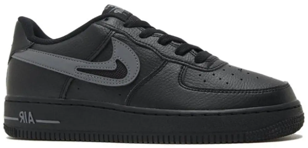 Giày Nike Air Force 1 Low GS Cut Out ‘Black Grey’ FQ2413-001