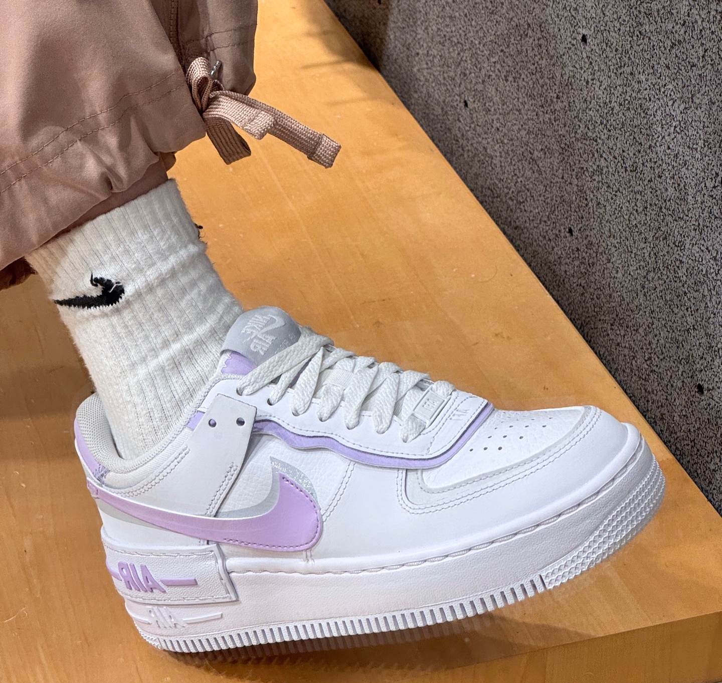 Giày Nike Air Force 1 Shadow ‘Lilac Bloom’ FN6335-102 - Ảnh 5