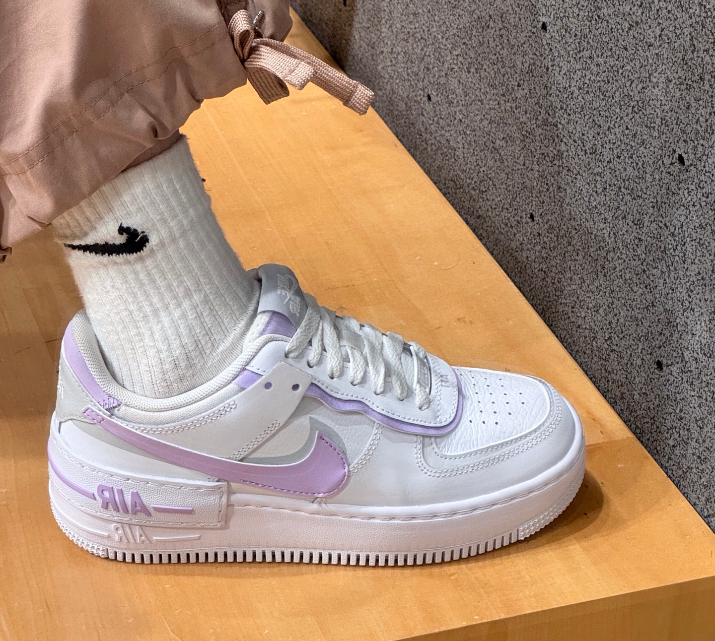 Giày Nike Air Force 1 Shadow ‘Lilac Bloom’ FN6335-102 - Ảnh 2