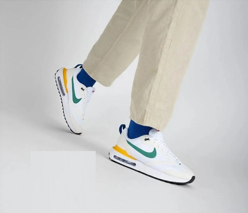 Giày Nike Air Max Dawn 'White Green Yellow' DV3489-100 - Ảnh 4