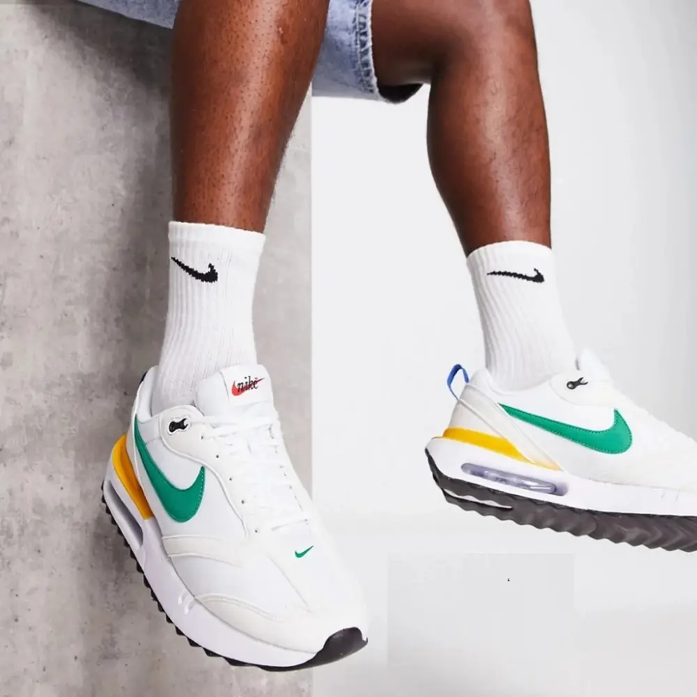 Giày Nike Air Max Dawn 'White Green Yellow' DV3489-100 - Ảnh 5