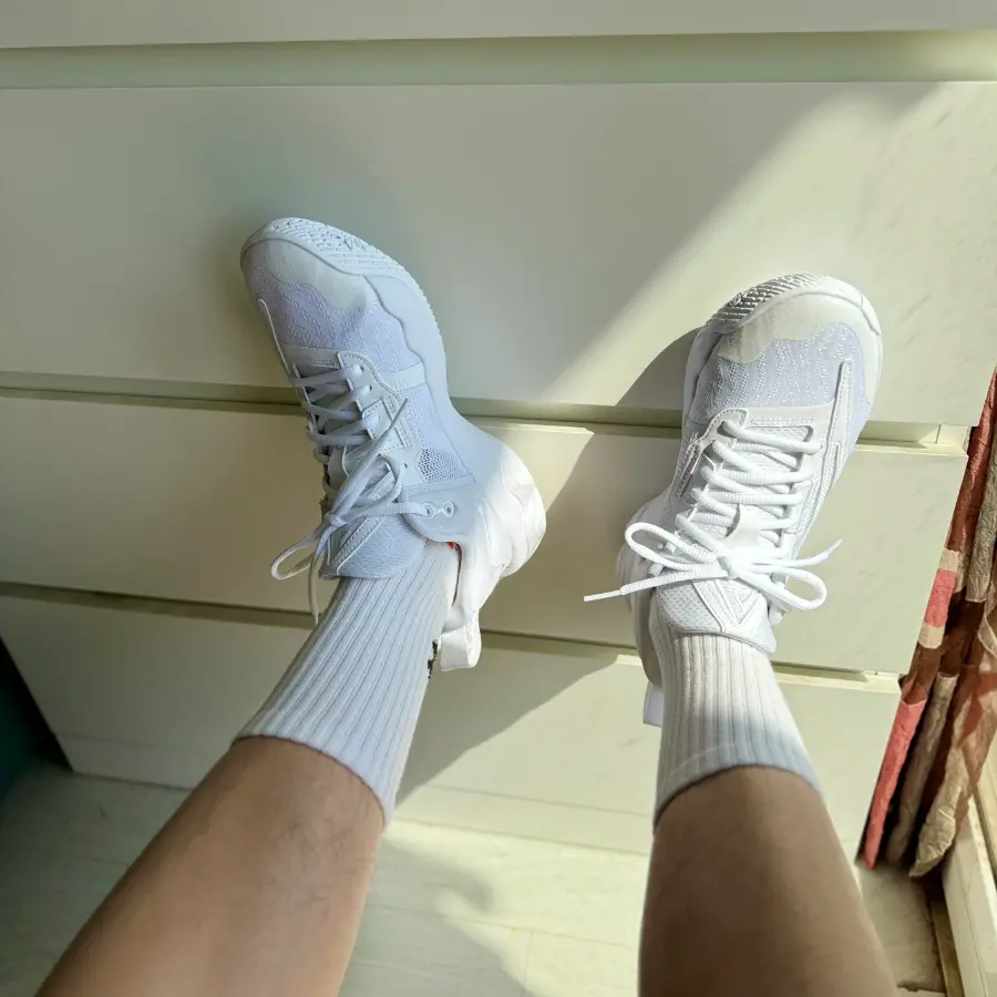 Giày Nike Giannis Immortality 3 EP ‘Triple White’ DZ7534-102 - Ảnh 5