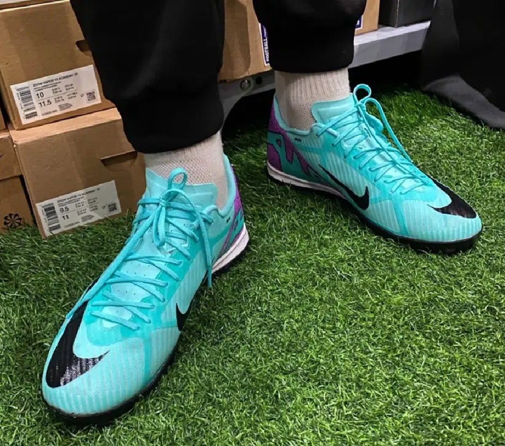 Giày Nike Mercurial Vapor 15 Pro Turf ‘Hyper Turquoise’ DJ5605-300 - Ảnh 2