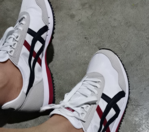 Alternative view of Giày Onitsuka Tiger Dualio ‘White Red Black’ D6K3N-100