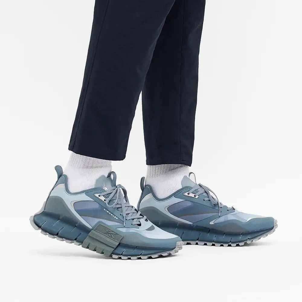 Giày Reebok Zig Kinetica Horizon Edge ‘Metallic Grey’ H68735 - Ảnh 7