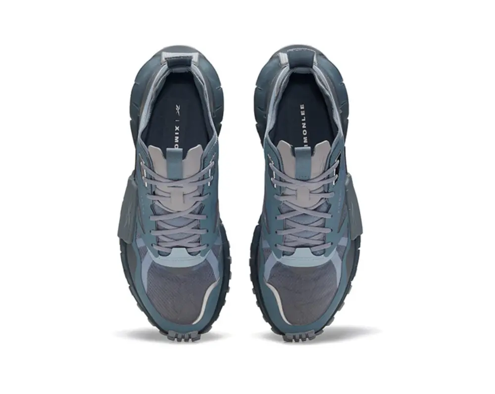 Giày Reebok Zig Kinetica Horizon Edge ‘Metallic Grey’ H68735 - Ảnh 4
