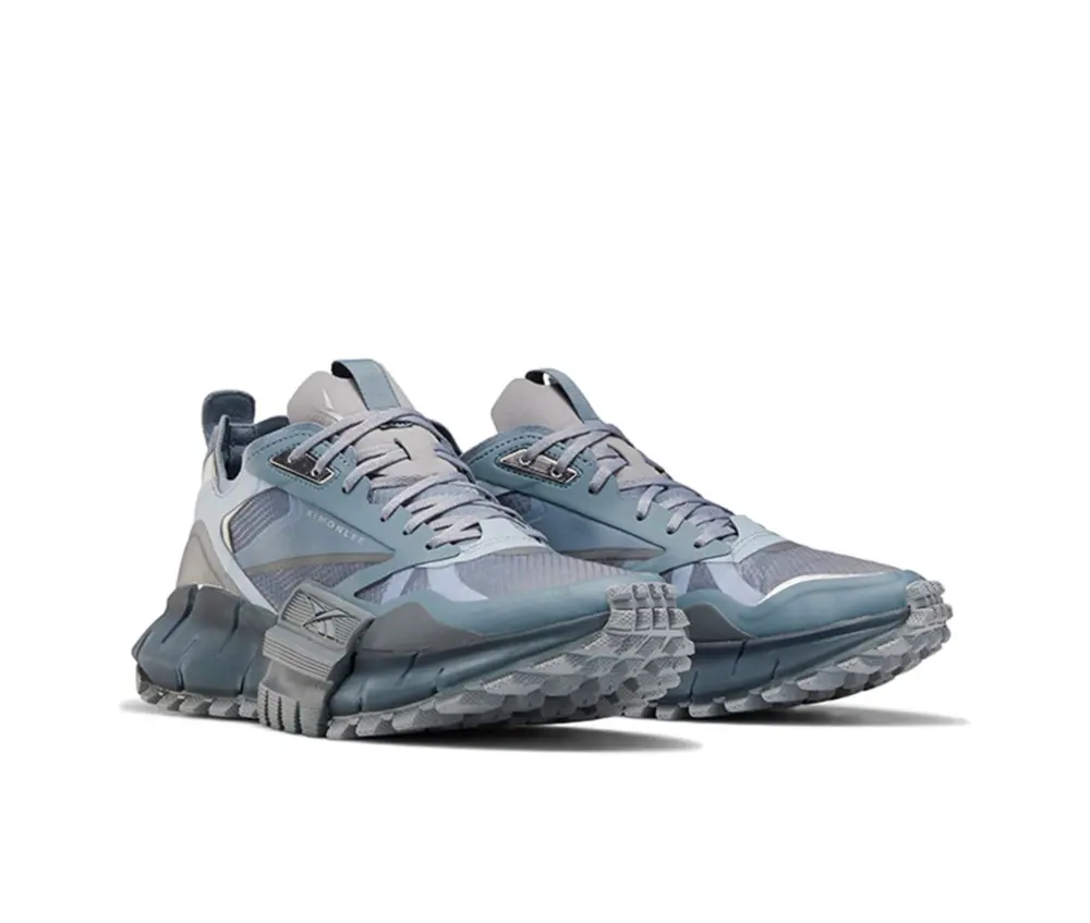 Giày Reebok Zig Kinetica Horizon Edge ‘Metallic Grey’ H68735 - Ảnh 3
