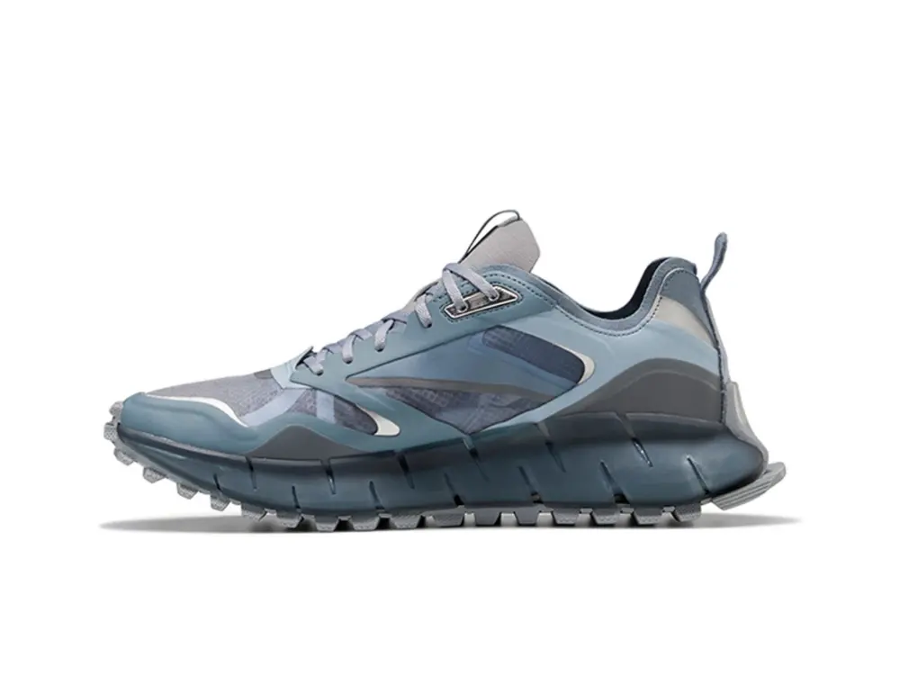 Giày Reebok Zig Kinetica Horizon Edge ‘Metallic Grey’ H68735 - Ảnh 5