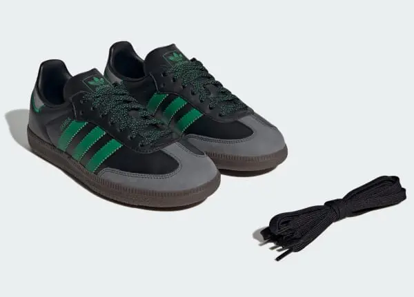 Alternative view of Giày Adidas Samba OG 'Black Green' IE6520