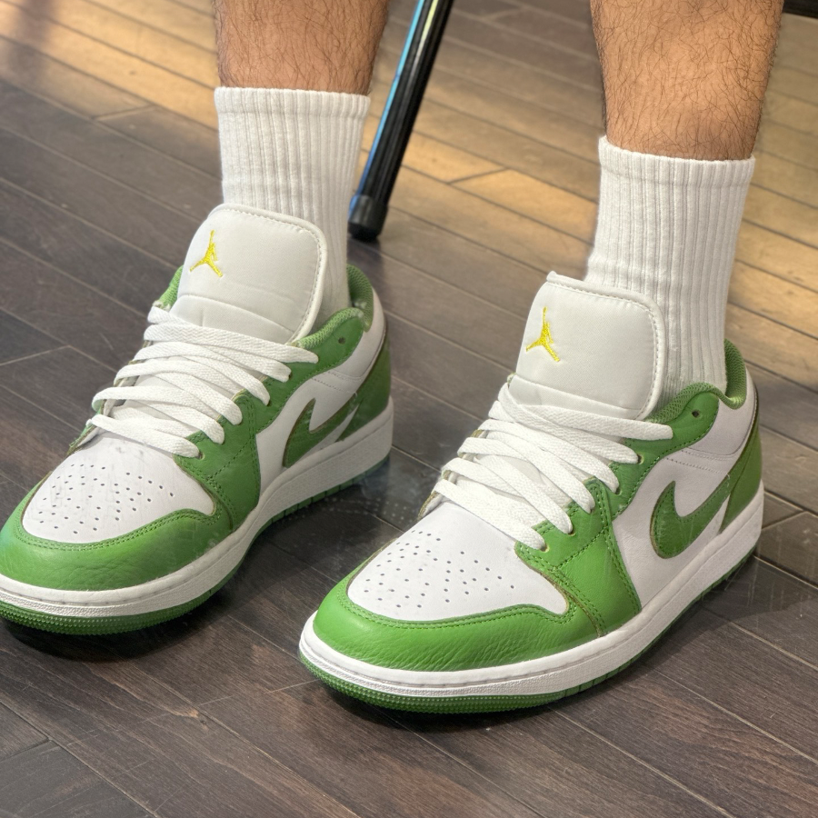 Giày Nike Air Jordan 1 Low ‘Chlorophyll’ HF4823-100 - Ảnh 2