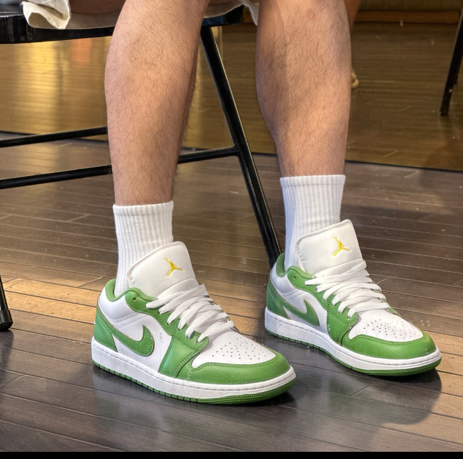Giày Nike Air Jordan 1 Low ‘Chlorophyll’ HF4823-100 - Ảnh 5