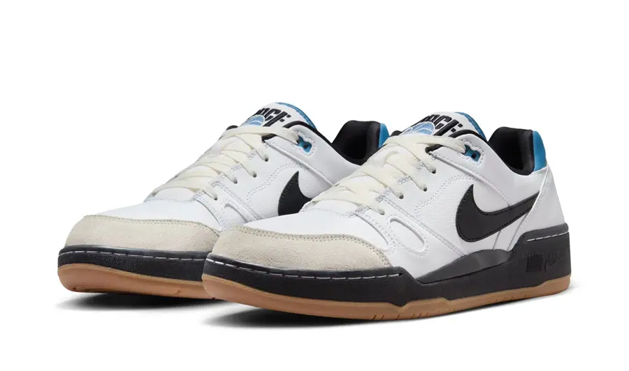 Alternative view of Giày Nike Full Force Low 'White Black Aegean Storm' HJ7262-100