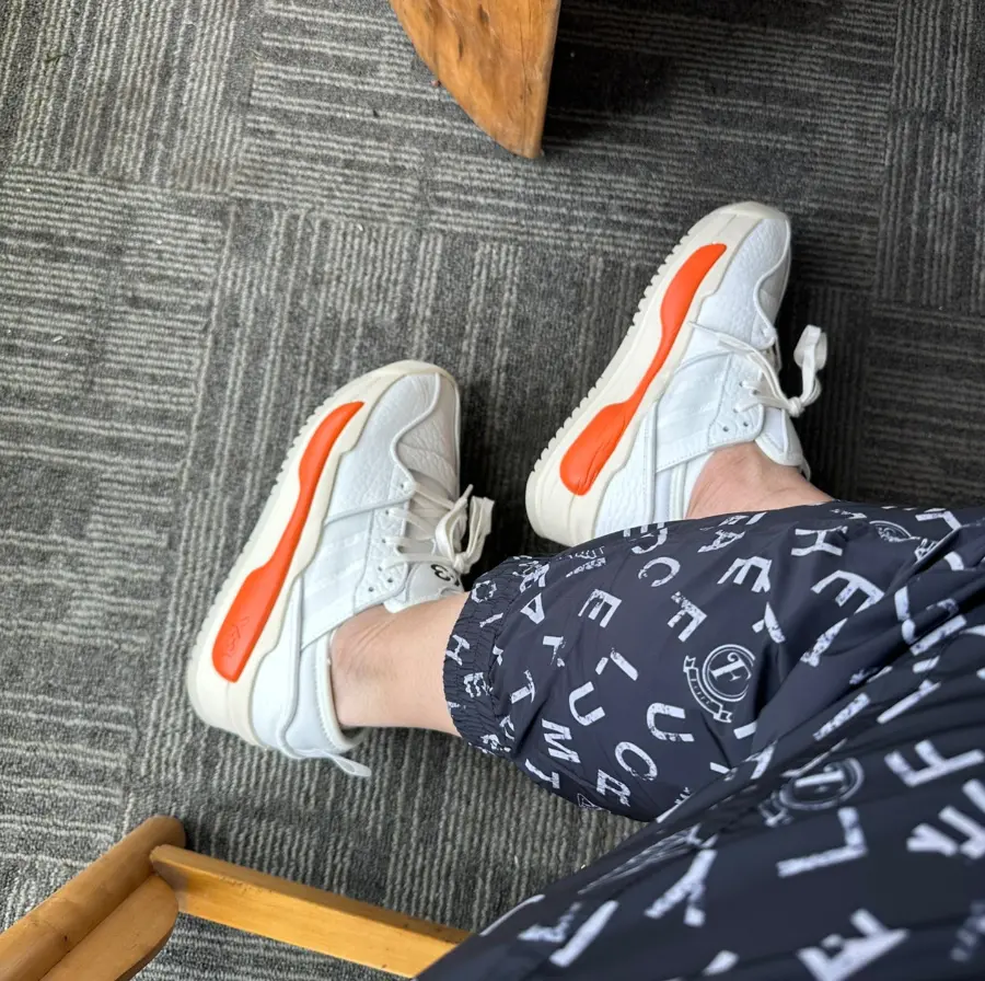 Giày Adidas Y-3 Hokori 2 ‘White Orange’ HR1976 - Ảnh 3