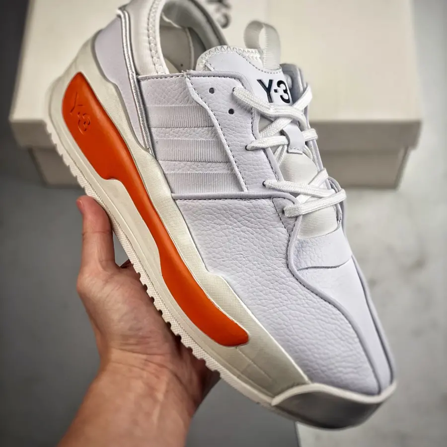 Giày Adidas Y-3 Hokori 2 ‘White Orange’ HR1976 - Ảnh 5