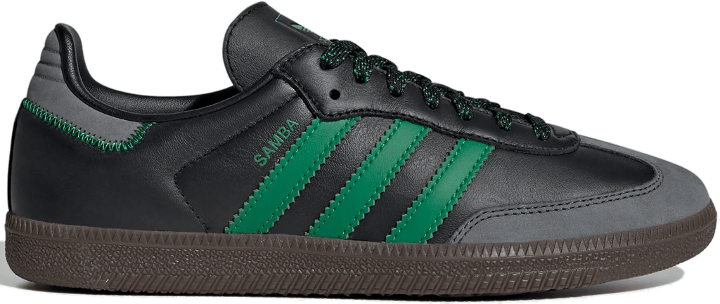 Giày Adidas Samba OG 'Black Green' IE6520