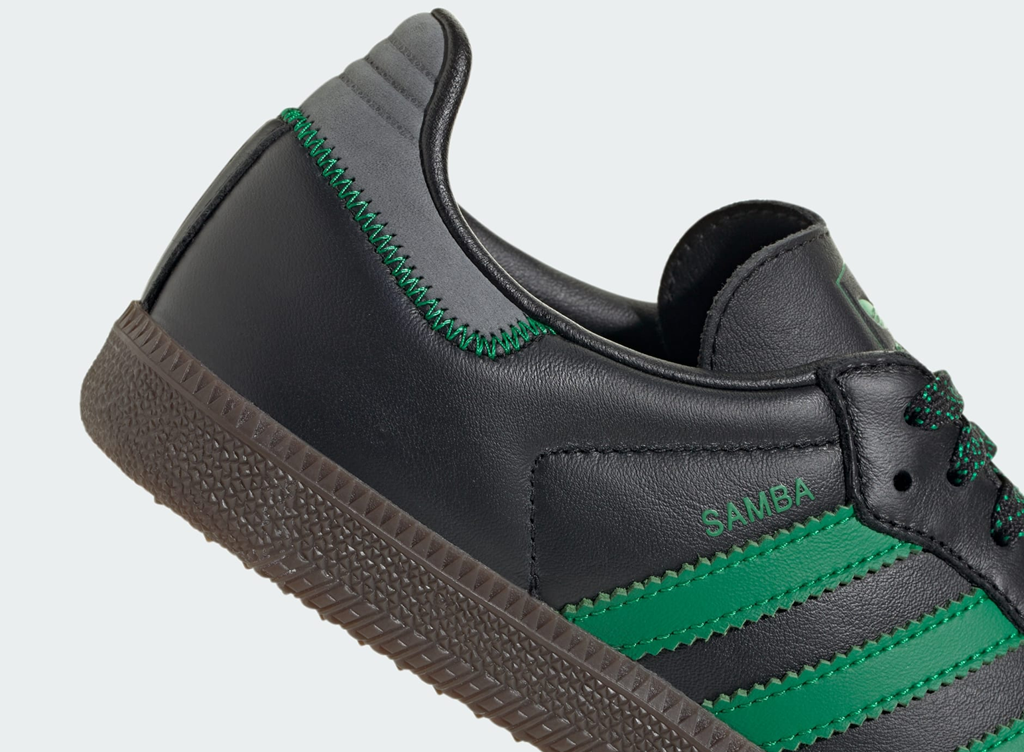 Giày Adidas Samba OG 'Black Green' IE6520 - Ảnh 4