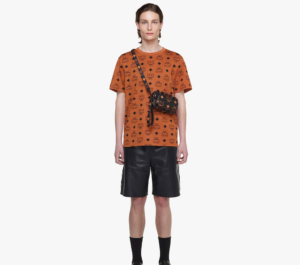 Alternative view of Túi MCM Aren Wristlet Cross-Body In Maxi Visetos 'Black' MMRDATA02BK001