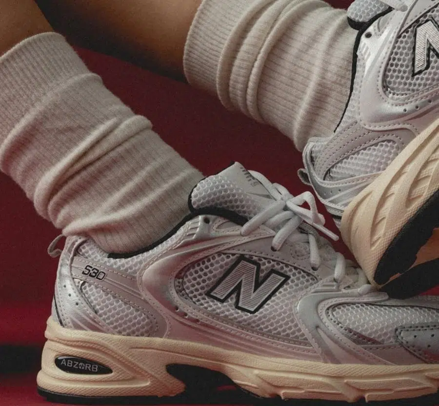 Giày New Balance 530 ‘Silver Cream’ MR530TA - Ảnh 3