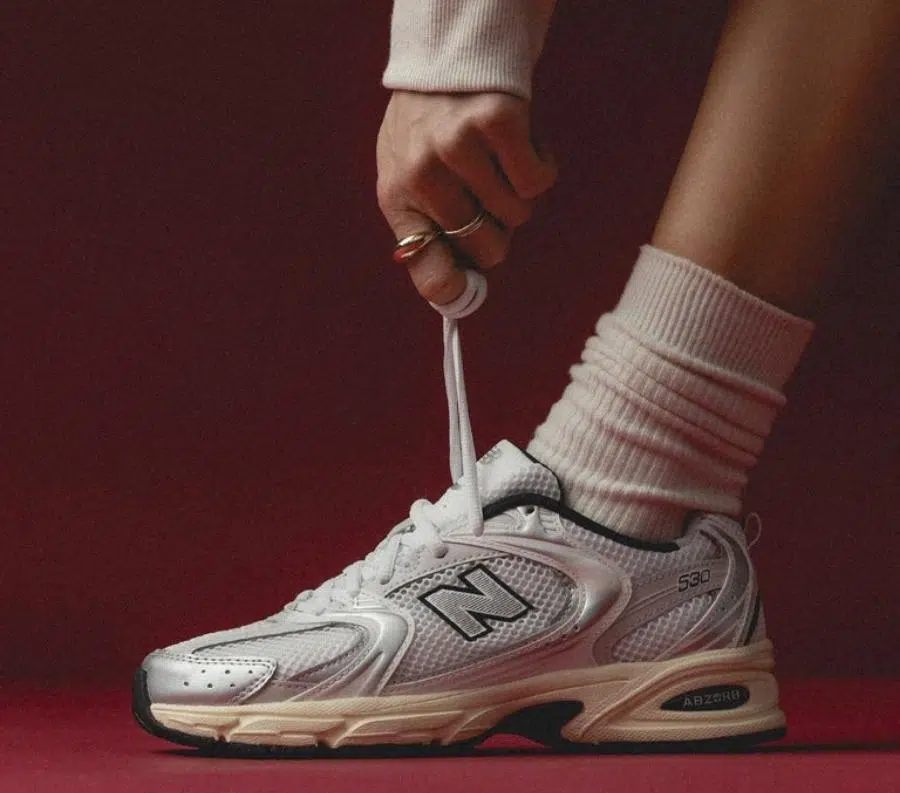 Giày New Balance 530 ‘Silver Cream’ MR530TA - Ảnh 6