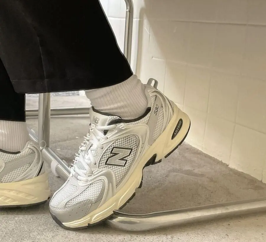 Giày New Balance 530 ‘Silver Cream’ MR530TA - Ảnh 7
