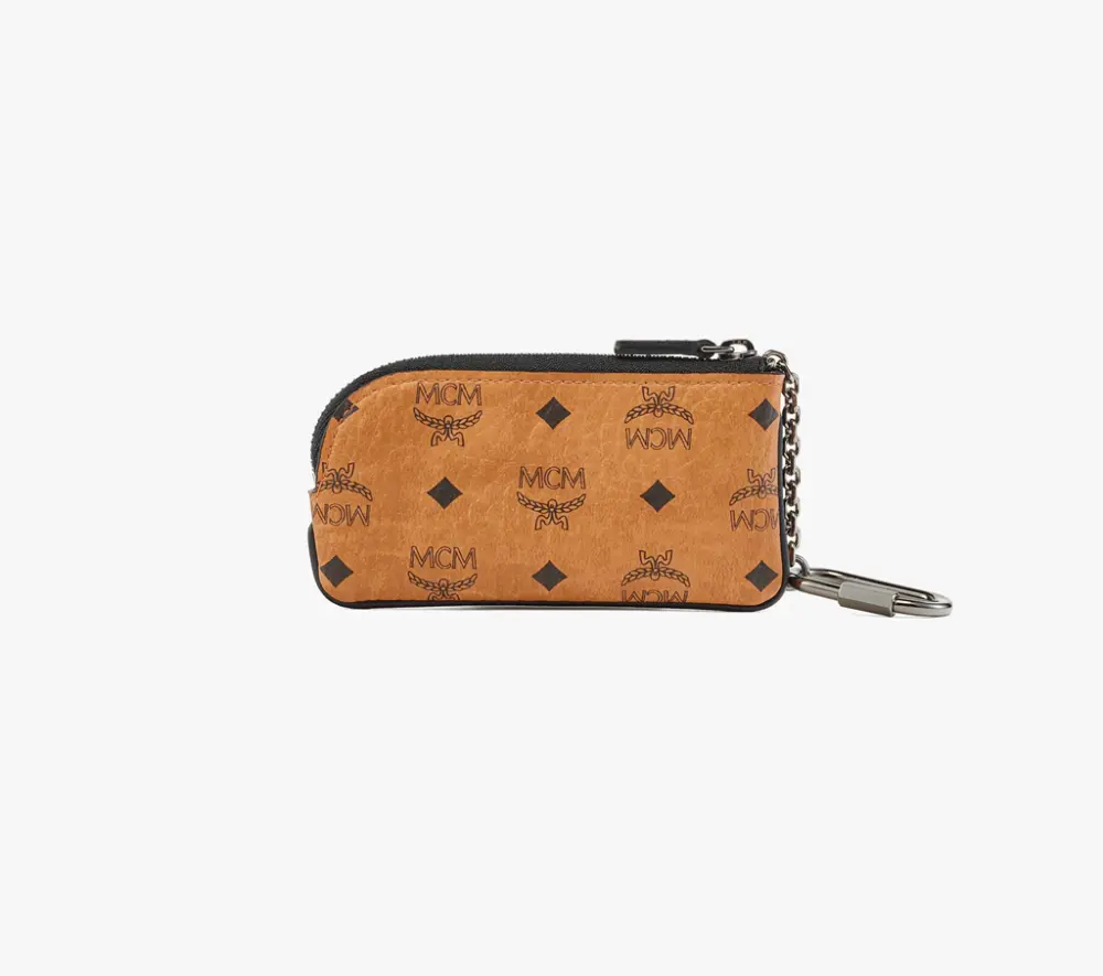 Ví MCM Aren Key Pouch In Visetos 'Cognac' MXKDSTA01CO001 - Ảnh 3