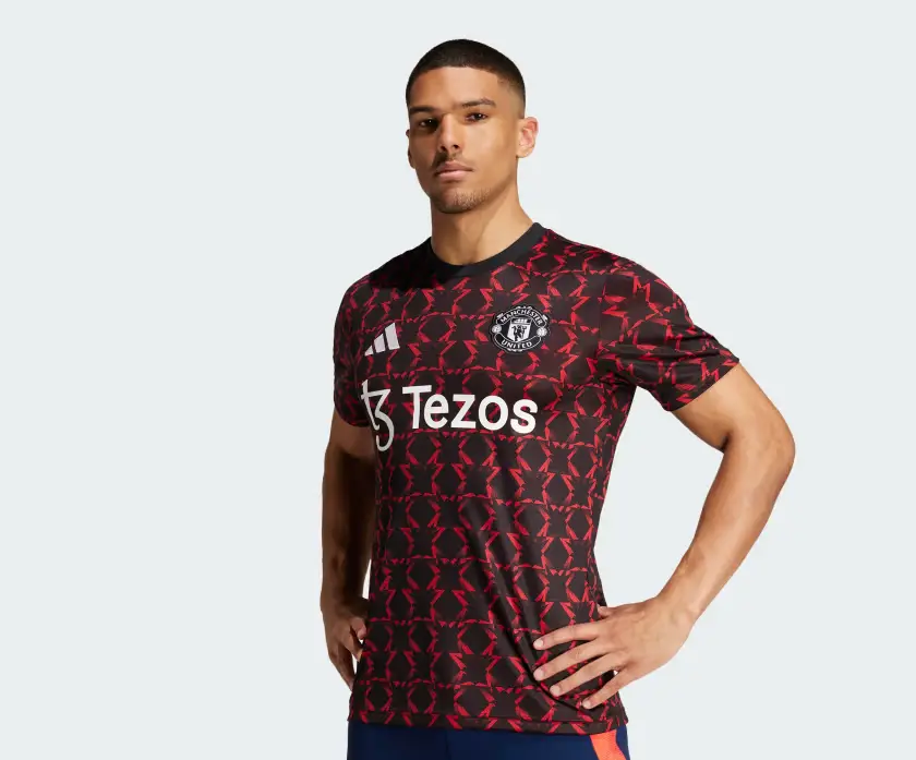 Áo Adidas Manchester United Pre-Match Jerseys IT2010 - Ảnh 4