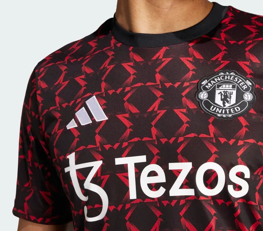Alternative view of Áo Adidas Manchester United Pre-Match Jerseys IT2010