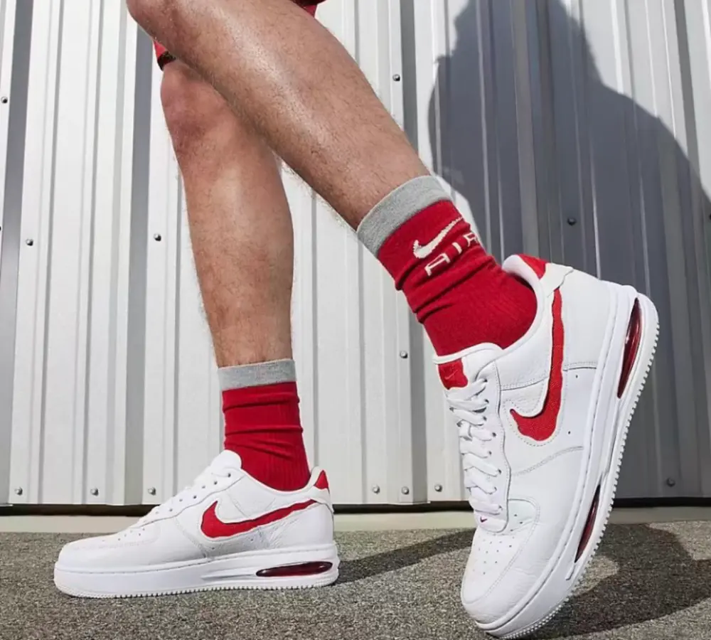 Giày Nike Air Force 1 Low EVO ‘White University Red' HF3630-100 - Ảnh 4