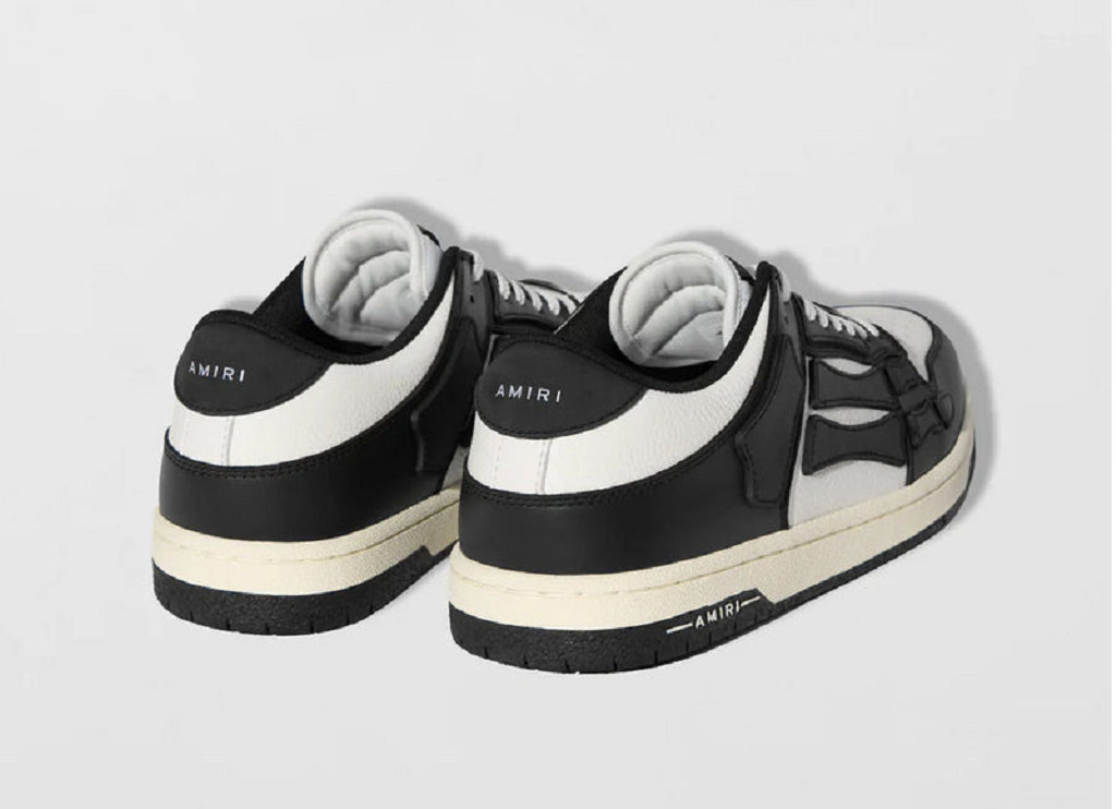 Giày Amiri Skel Top Low 'Black White' PF22MFS003-004 - Ảnh 2