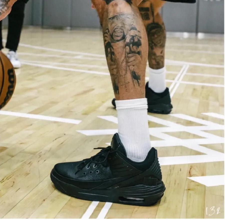 Giày Nike Air Jordan Max Aura 5 ‘Black Anthracite’ DZ4353-001 - Ảnh 3