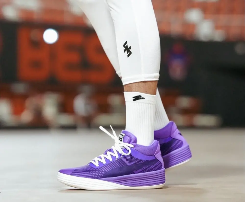 Giày Puma Clyde All-Pro x LaMelo Ball ‘Purple Glimmer’ 379339-01 - Ảnh 5