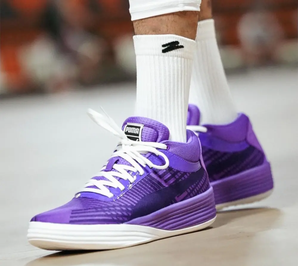 Giày Puma Clyde All-Pro x LaMelo Ball ‘Purple Glimmer’ 379339-01 - Ảnh 3