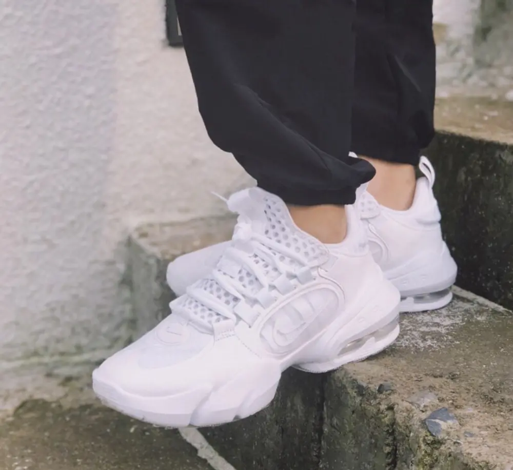 Giày Nike Air Max Alpha Savage 2 ‘Triple White’ CK9408-100 - Ảnh 4