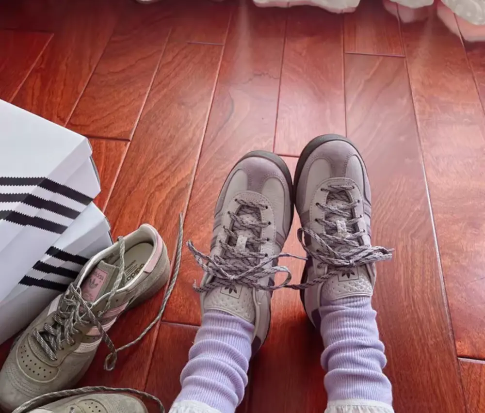 Giày Adidas Gazelle Indoor x Kith ‘Classics Ash’ IH0120 - Ảnh 5