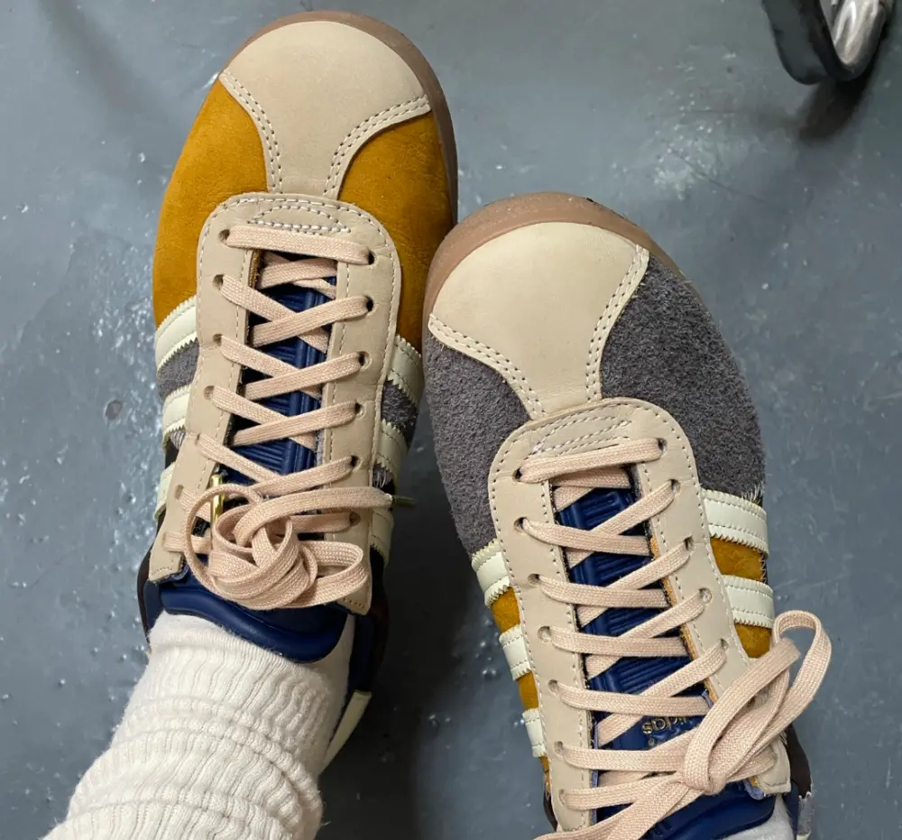 Alternative view of Giày Adidas Gazelle 85 x Atmos ‘Patchwork’ II0002