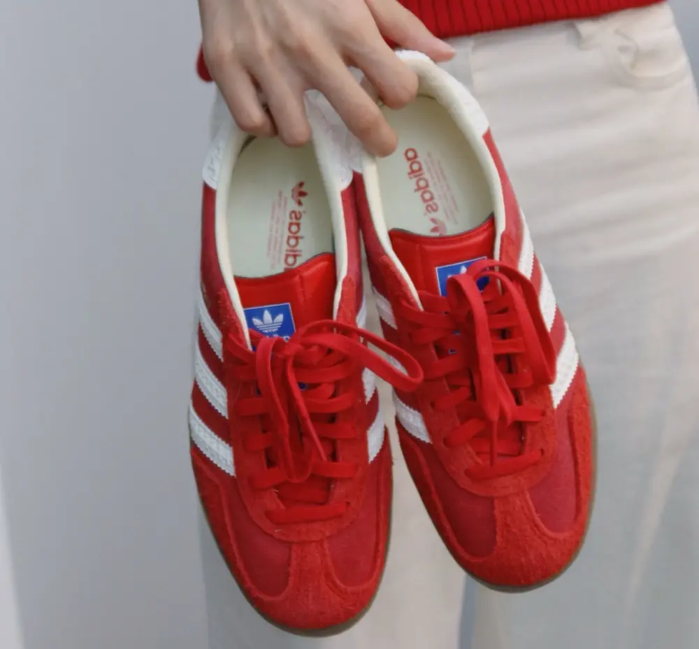Giày Adidas Gazelle Indoor ‘Red White’ IF1808 - Ảnh 4